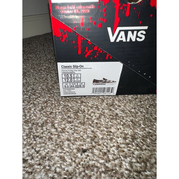 Vans x Friday The 13th (Terror Collection)